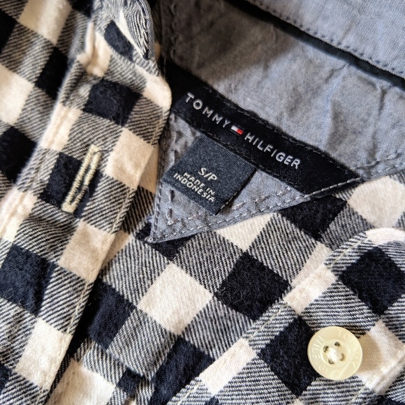 TOMMY HILFIGER Navy Top - Picture 2 of 8